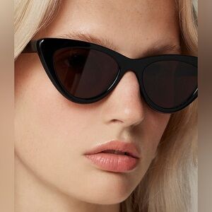 J.Crew Black Bungalow Cat-Eye Sunglasses